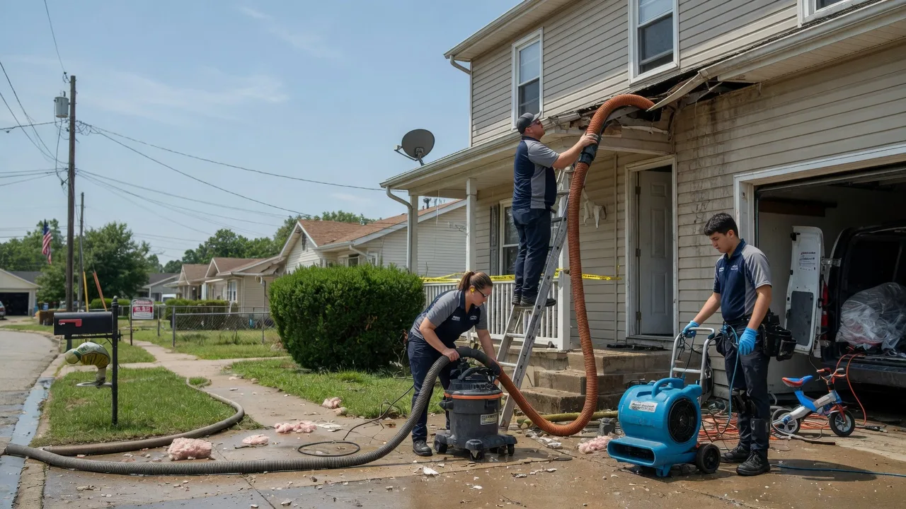 Water Damage Restoration in Bluff Springs, IL near me